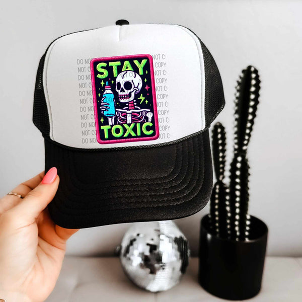 Stay toxic hat patch (SW) 32625 DTF transfer