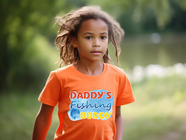 Daddy’s fishing buddy BLUE 22951 DTF transfer