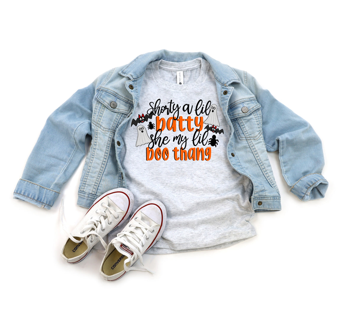 A Little Batty She My Lil' Boo Thang Halloween Parody T-Shirts