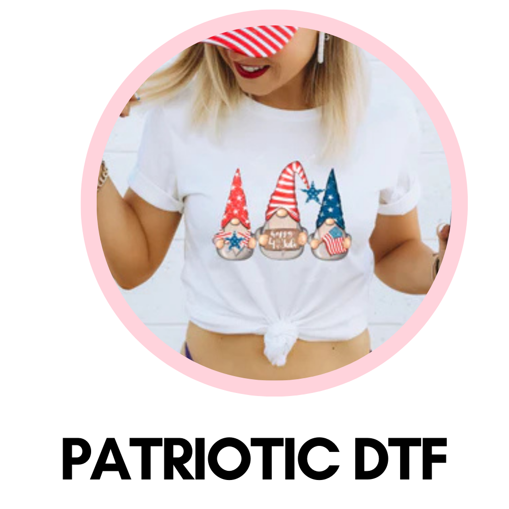 Patriotic DTF Transfers