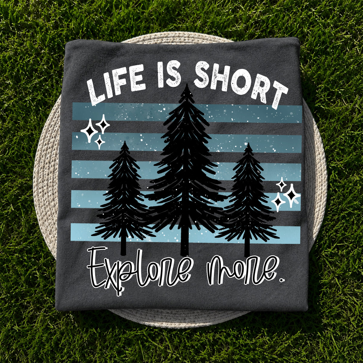 Explore more trees (white) (CSC) DTF Transfer