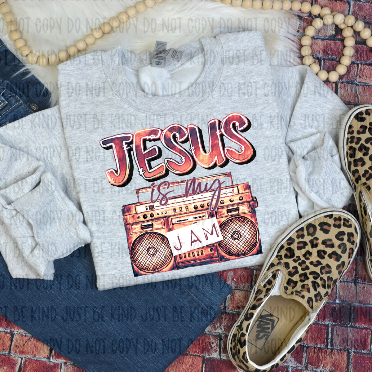 (Jesus Is My Jam (KPI) 72650 DTF Transfer