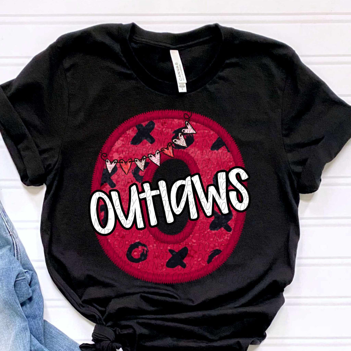 O outlaws valentine (CITY) 79079 DTF transfer