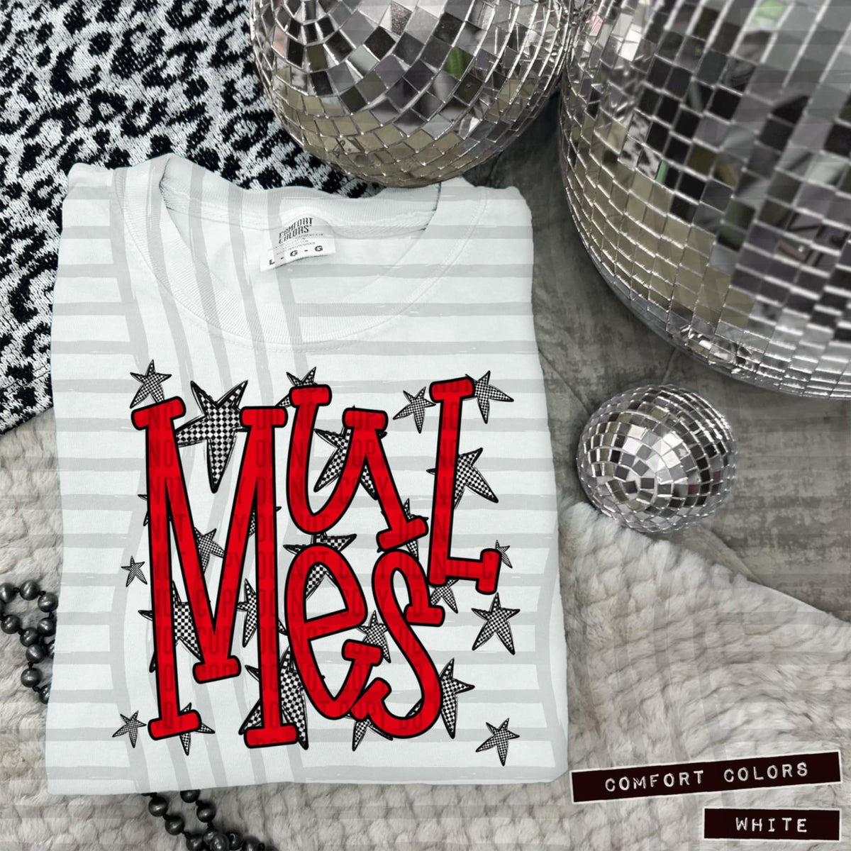 Red Staggered Mascots (Caplinger)