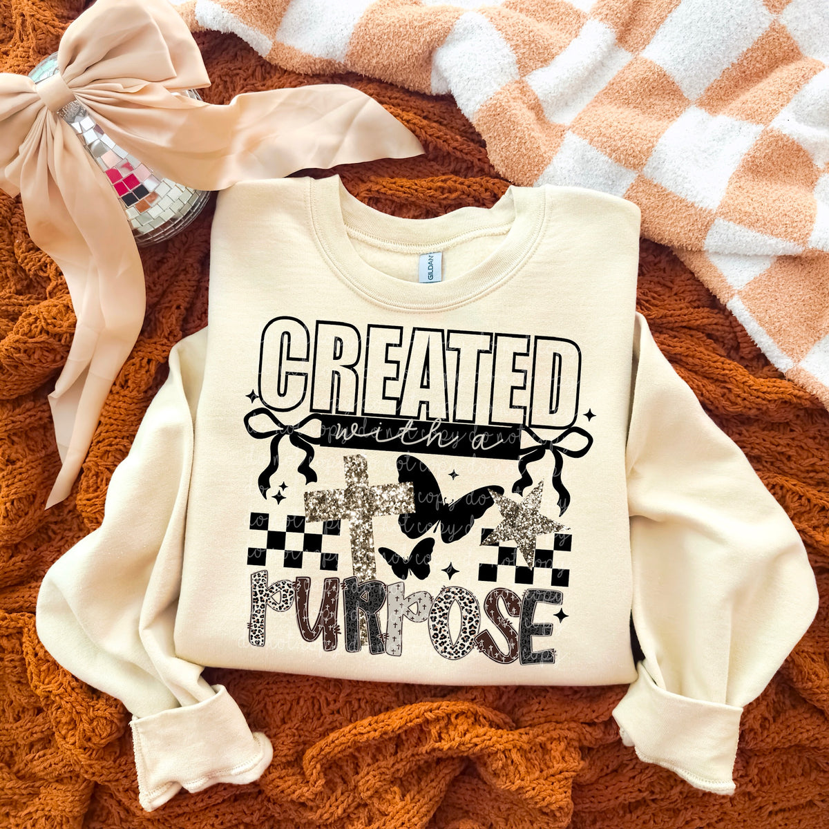 Created with a purpose exclusive DTF Transfer