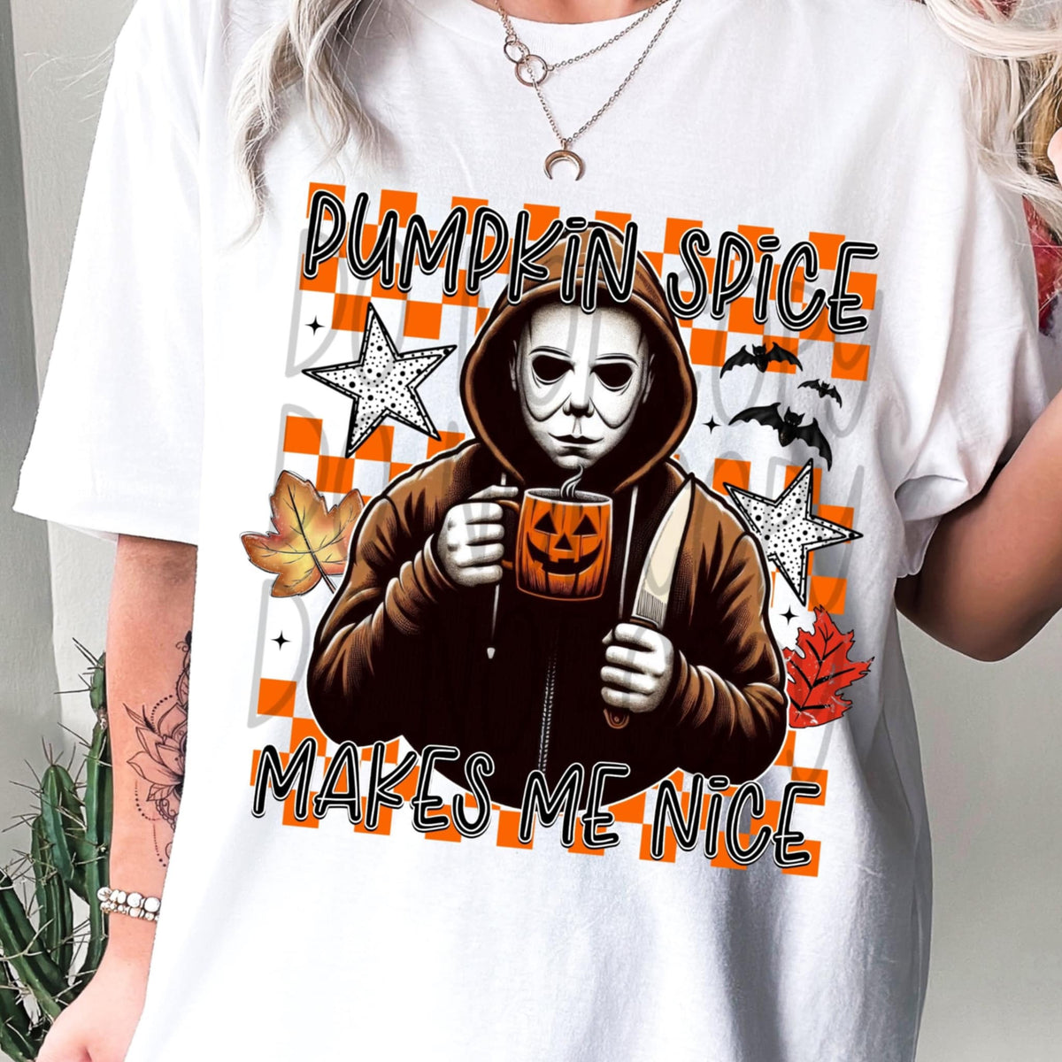 Pumpkin spice makes me mode 2 109002 DTF transfer