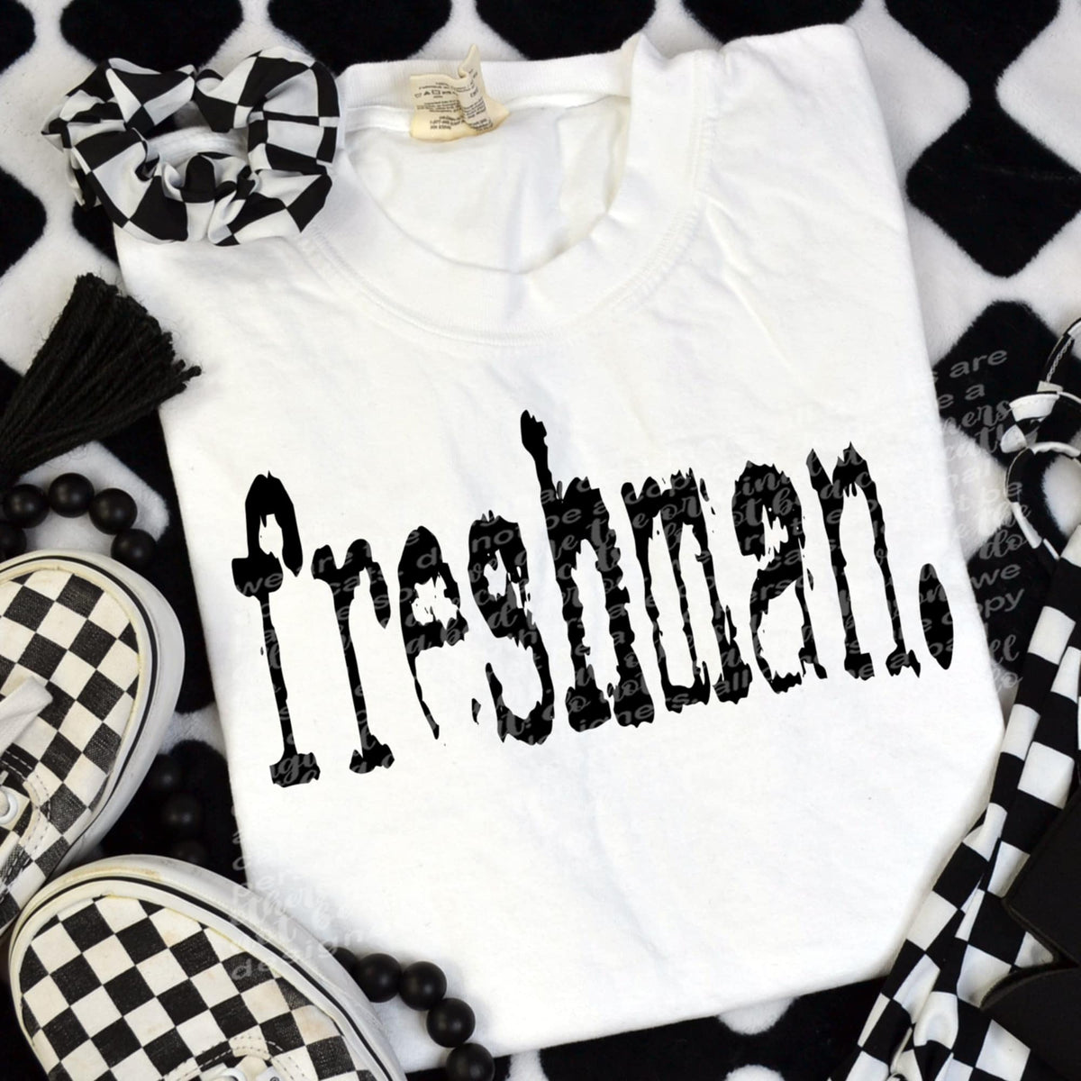 Freshman black (TTD) DTF transfer