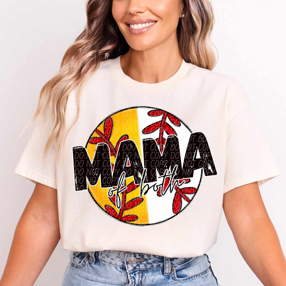 Mama of both ball (CITY) 84988 DTF transfer