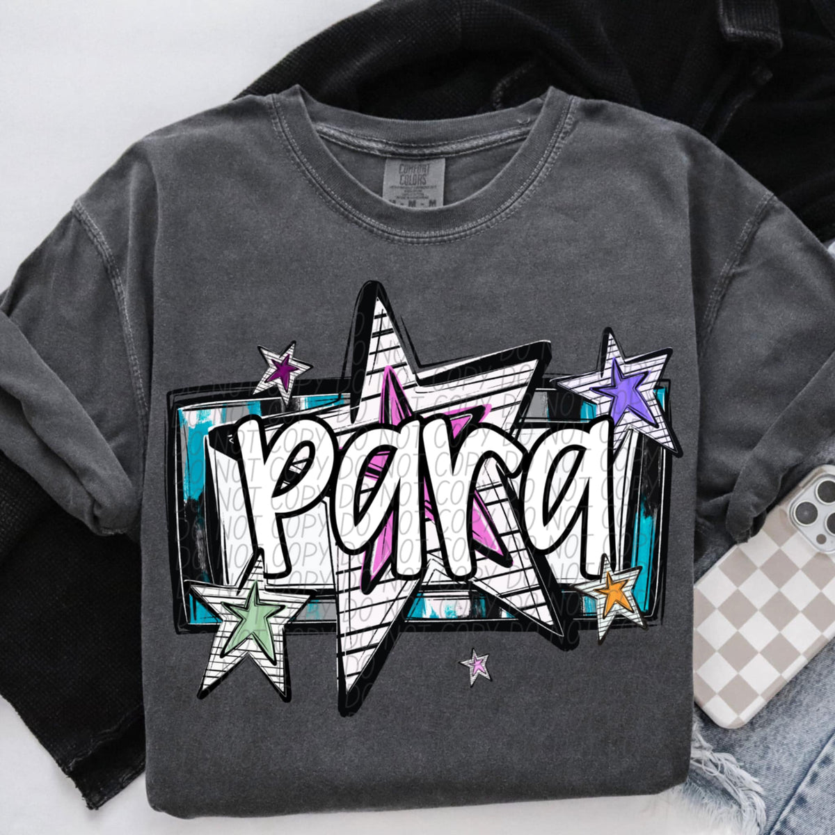 Para stars (CITY) 85456 DTF transfer