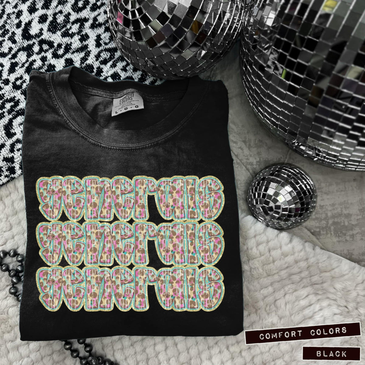 Generals Leopard Stacked (Caplinger) 98454 DTF transfer