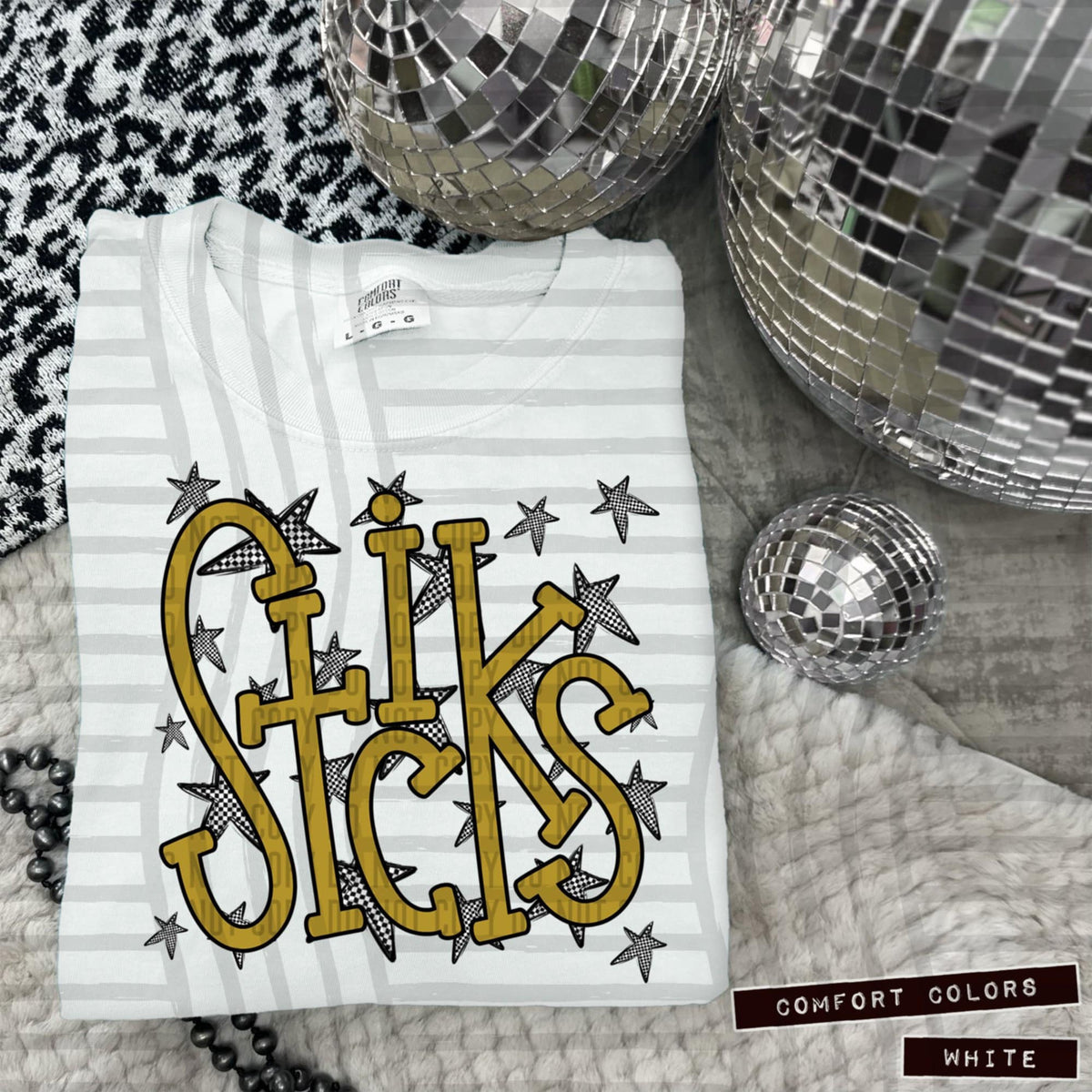 Gold Staggered Mascots (Caplinger)