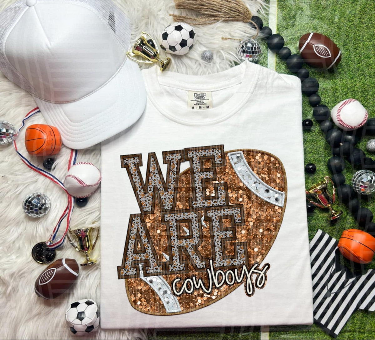 We Are Cowboys (caplinger) football DTF Transfer
