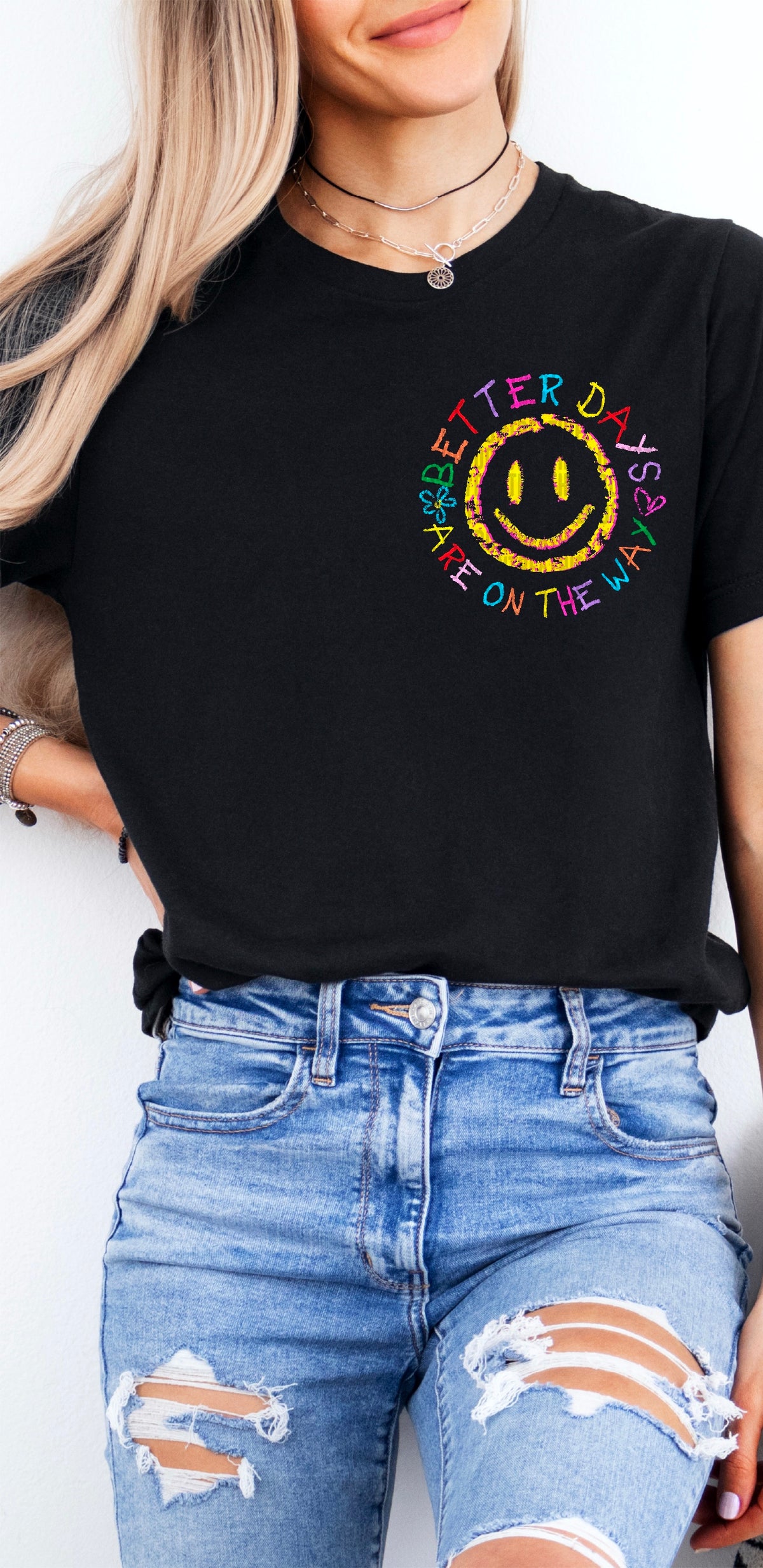 Better days are on the way pocket 100151 DTF transfer