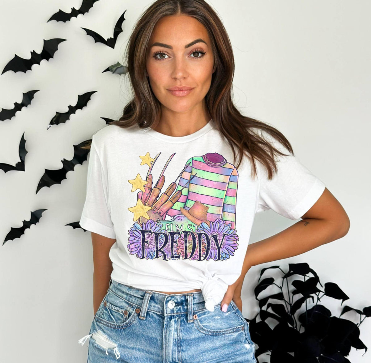 Horror hand and shirt 103134 DTF transfer