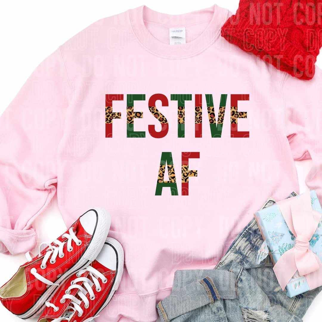 Festive AF (SBB) 64671 DTF transfer