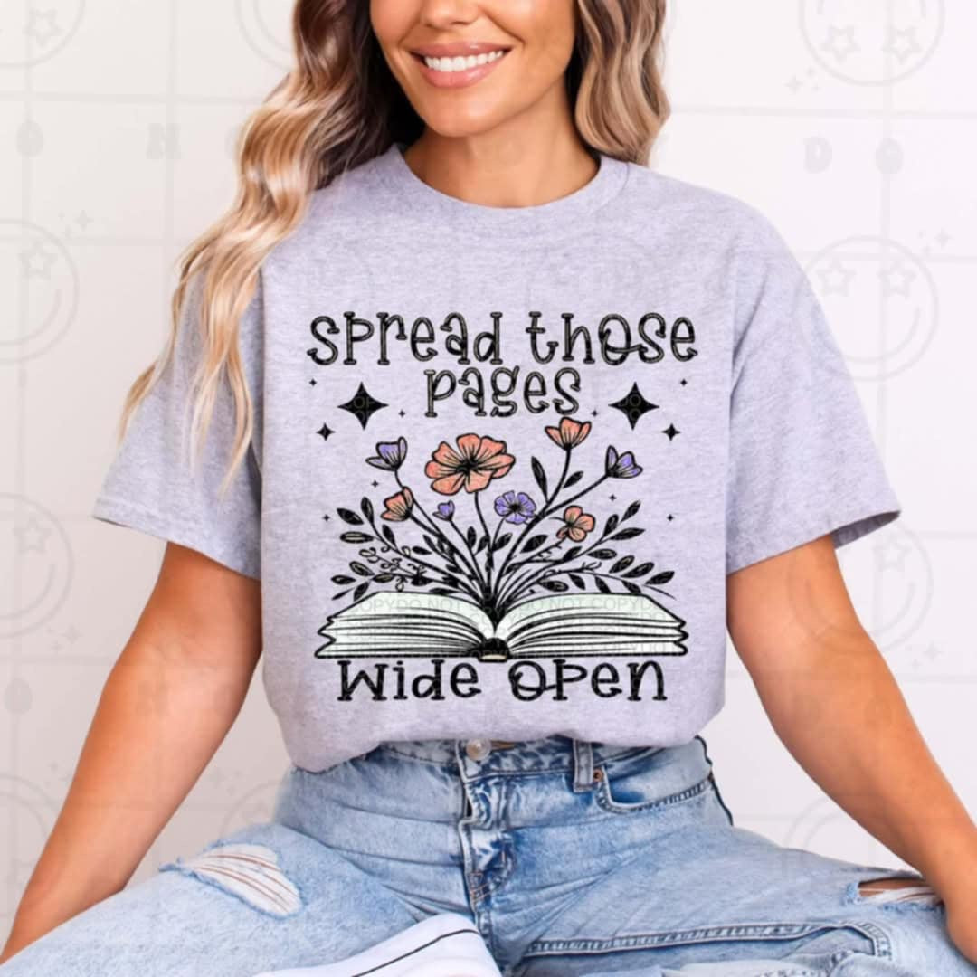 Spread those pages wide open (HW) 94168 DTF transfer