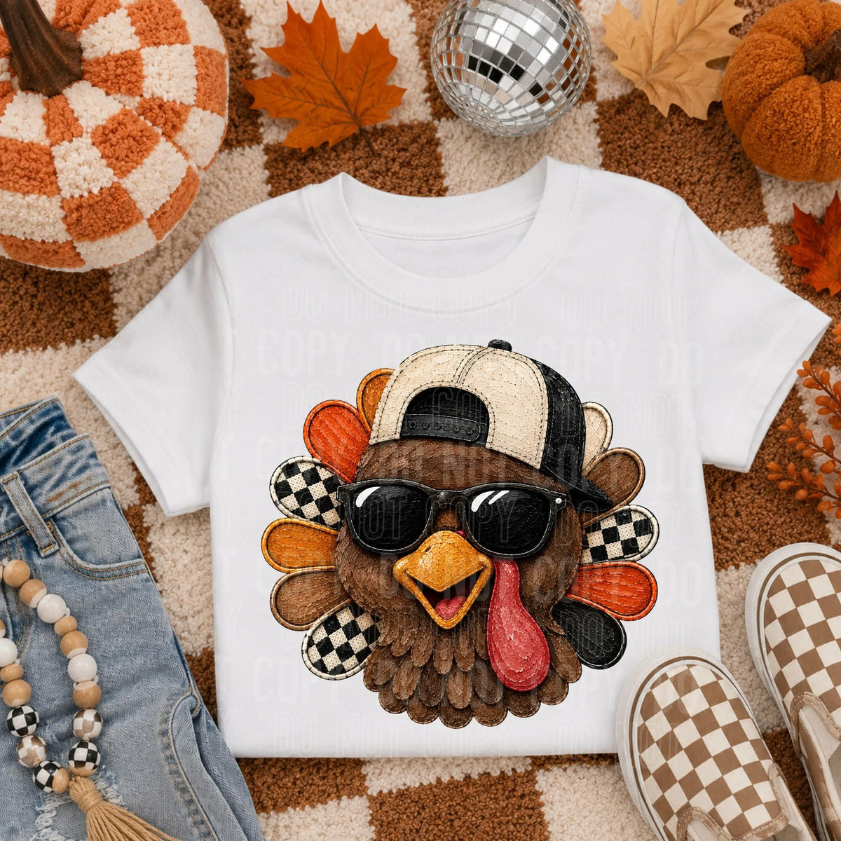 Cool turkey with sunglasses   Tuesday Deal DTF
