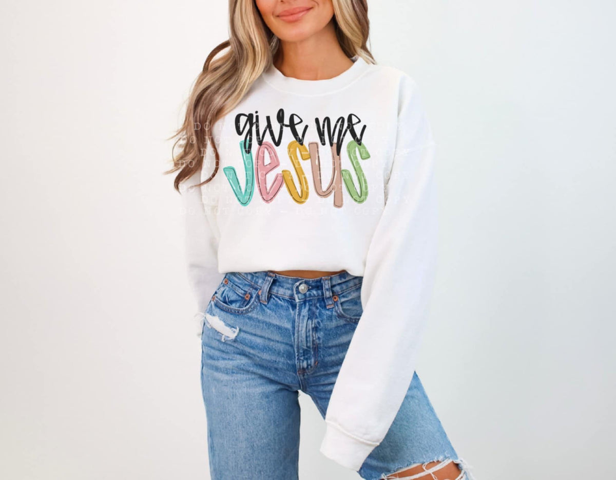 Give me Jesus (Bellab) 107315 DTF transfer