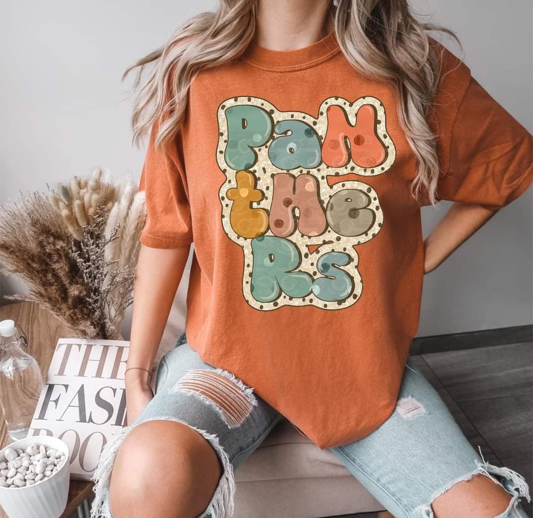 Panthers boho (C’s) 60258 DTF transfer