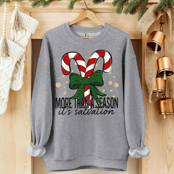 More than a season it’s salvation candy canes SDD DTF transfer