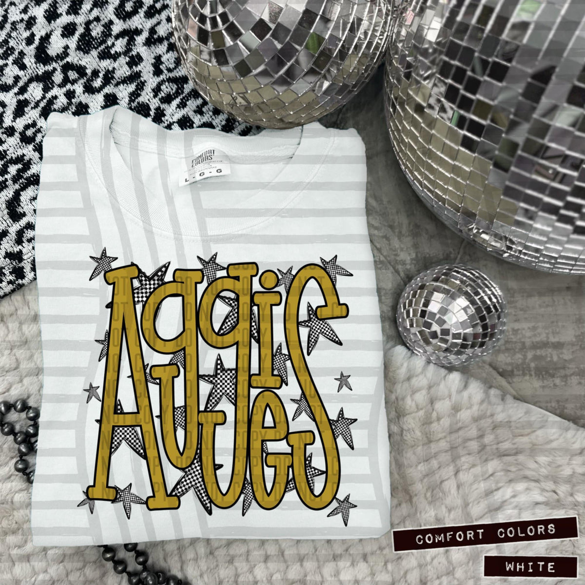 Gold Staggered Mascots (Caplinger)