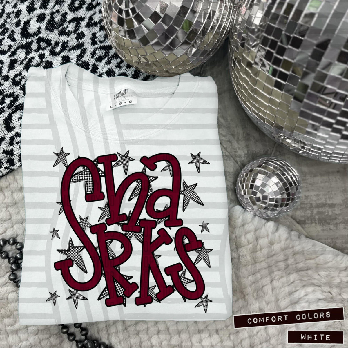 Maroon Staggered Mascots (Caplinger)