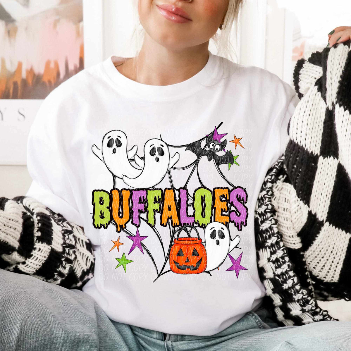 Buffaloes Halloween (City) DTF transfer