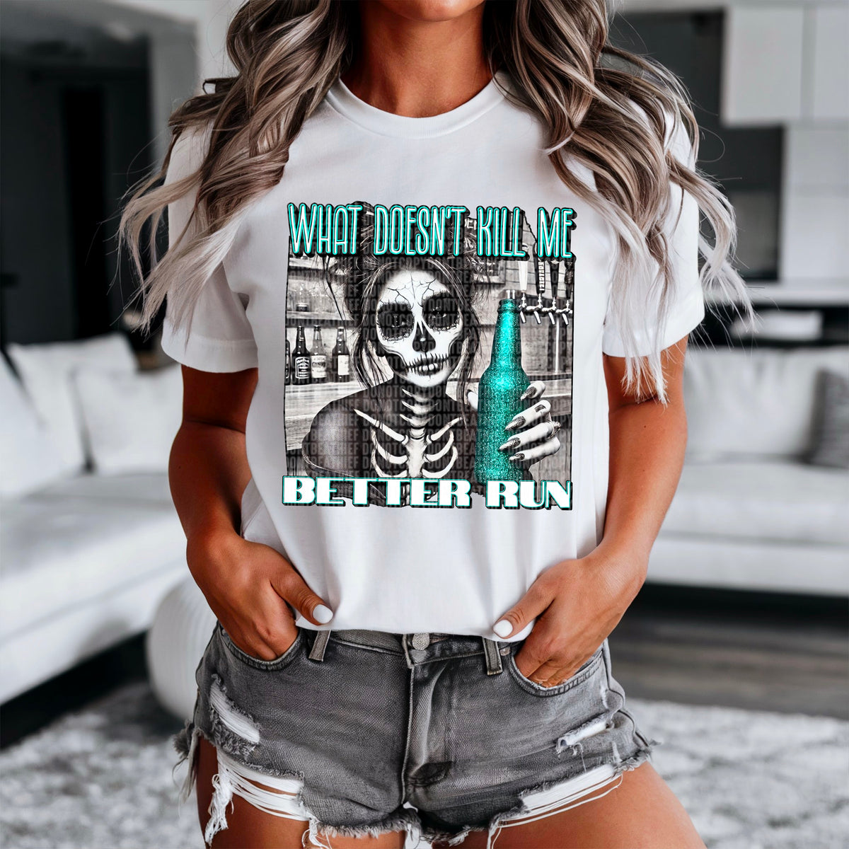 What doesn’t kill me better run 90363 DTF transfer