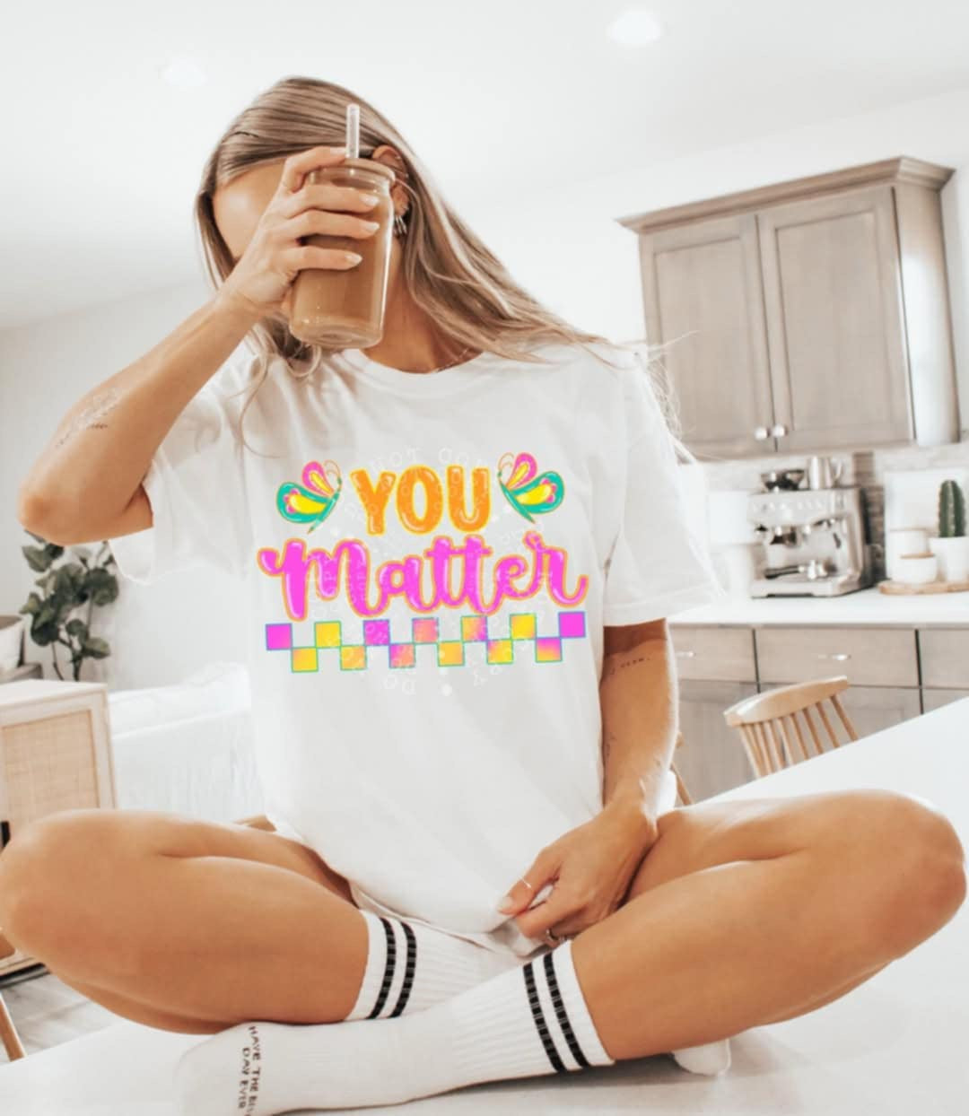 You matter pink and yellow (C’s) 100518 DTF transfer