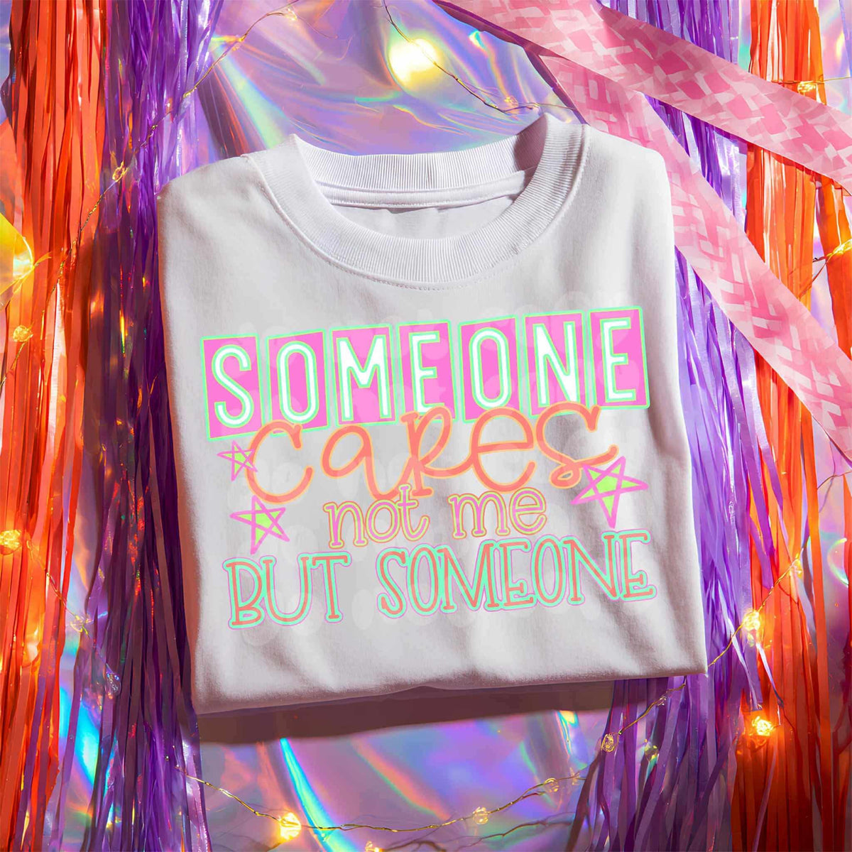 Someone cares not me but someone (c’s) DTF transfer