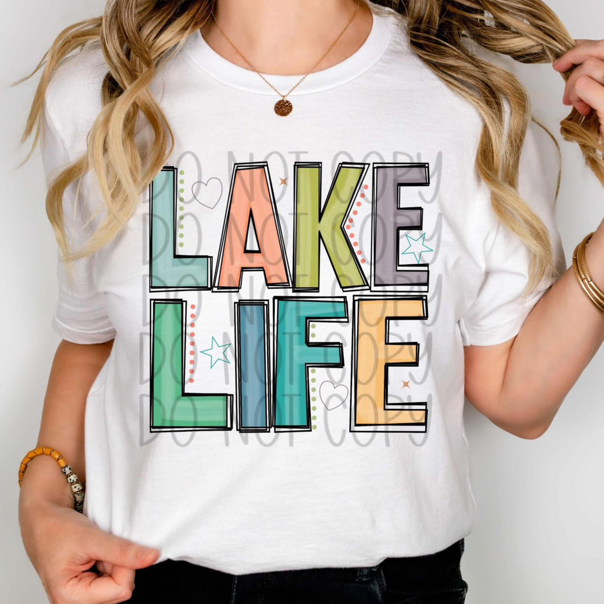 Lake life (FDCD) 103607 DTF transfer