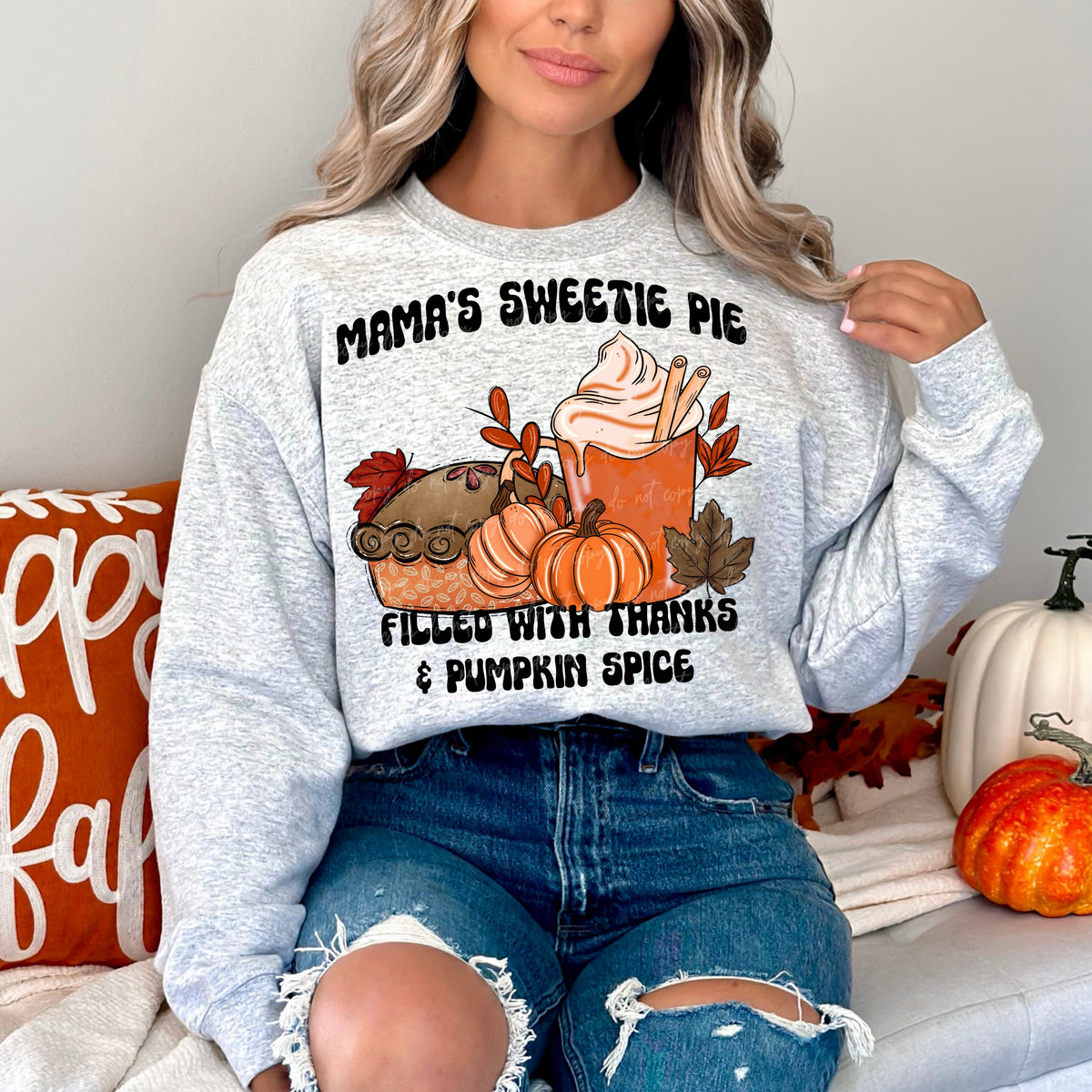 Mamas sweetie pie 30272 DTF transfer