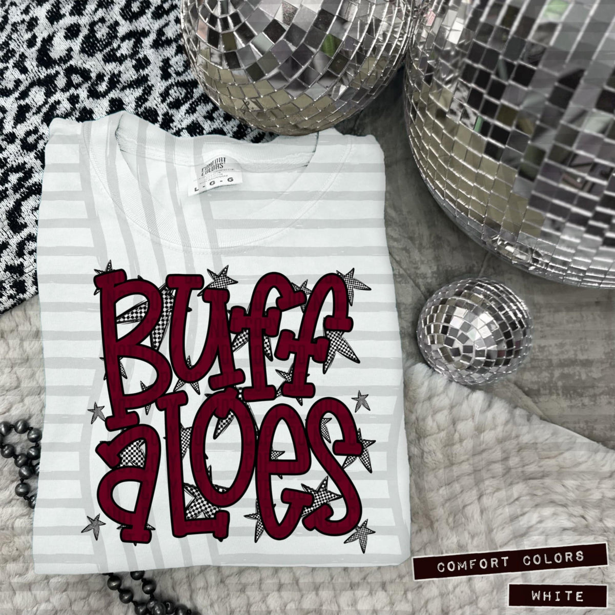 Maroon Staggered Mascots (Caplinger)