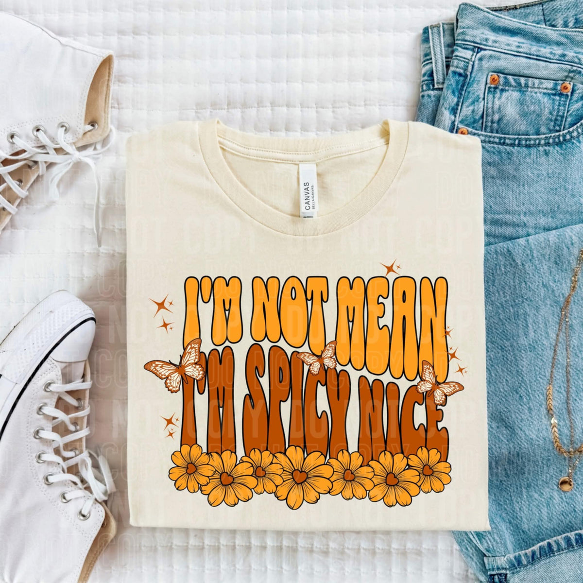 I’m not mean I’m spicy nice (SBB) 107258 DTF transfer