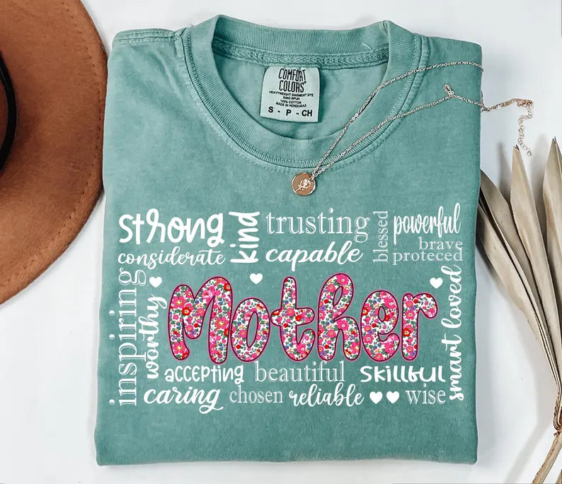Mother white subway 94756 DTF transfer