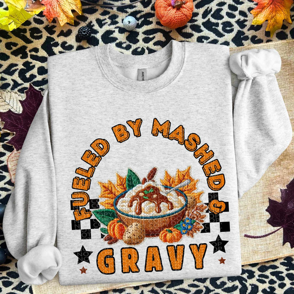 Fueled up by mashed potatoes (HW) 60080 DTF transfer