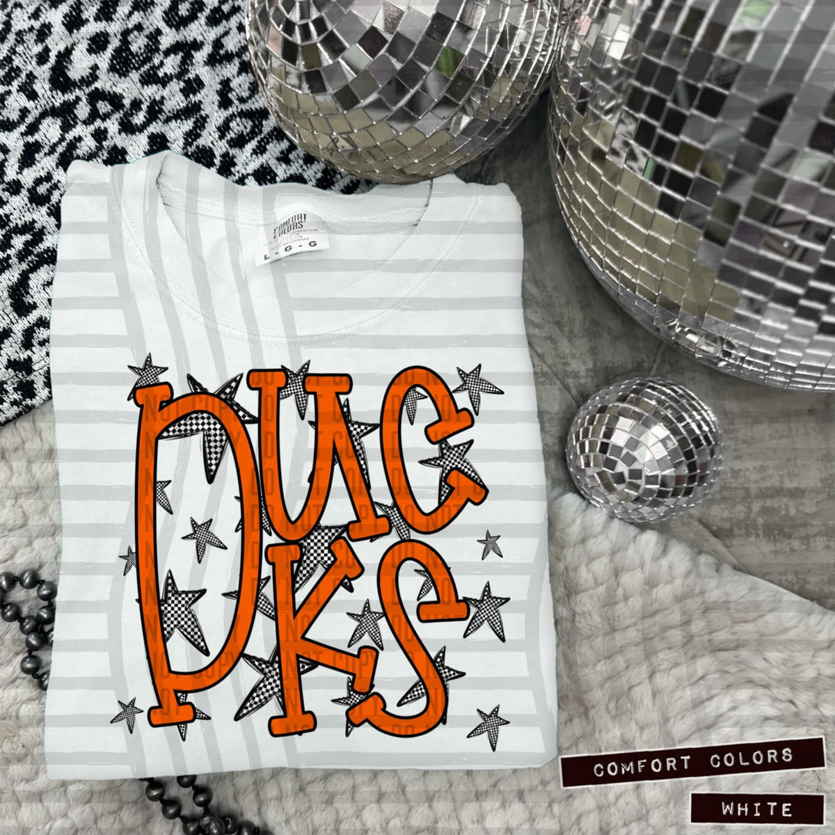 Orange Staggered Mascots (Caplinger)