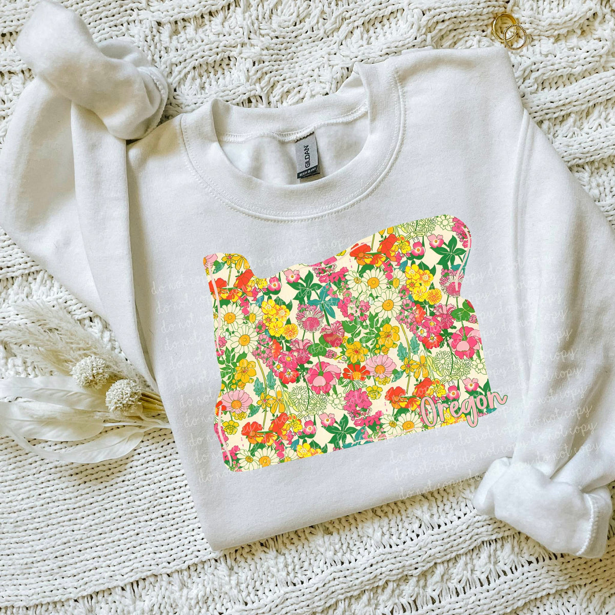 Oregon florals (MMD) DTF Transfer