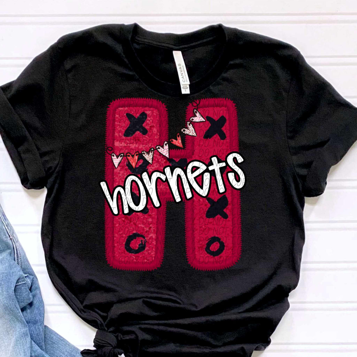 H hornets valentine (CITY) 77920 DTF transfer