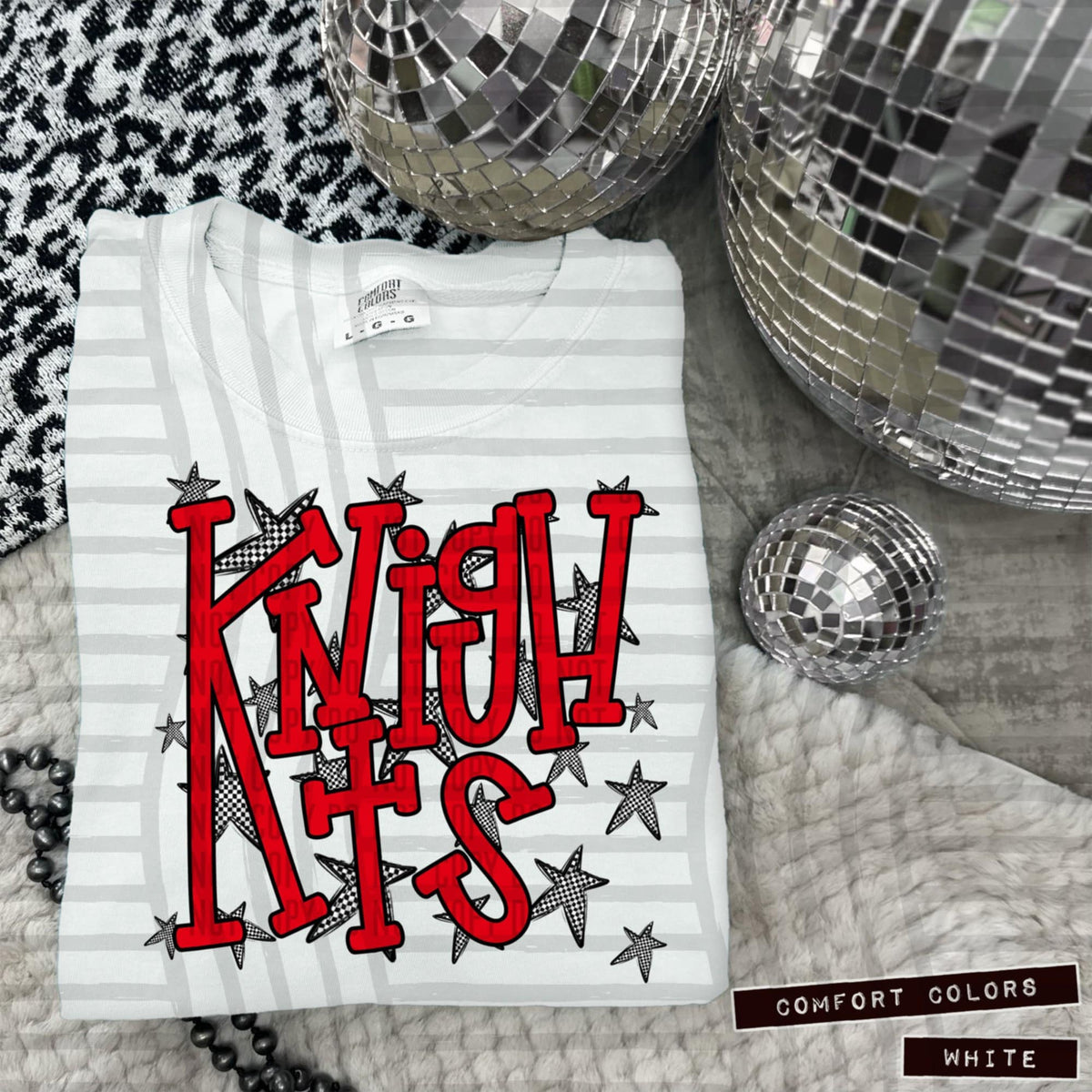 Red Staggered Mascots (Caplinger)