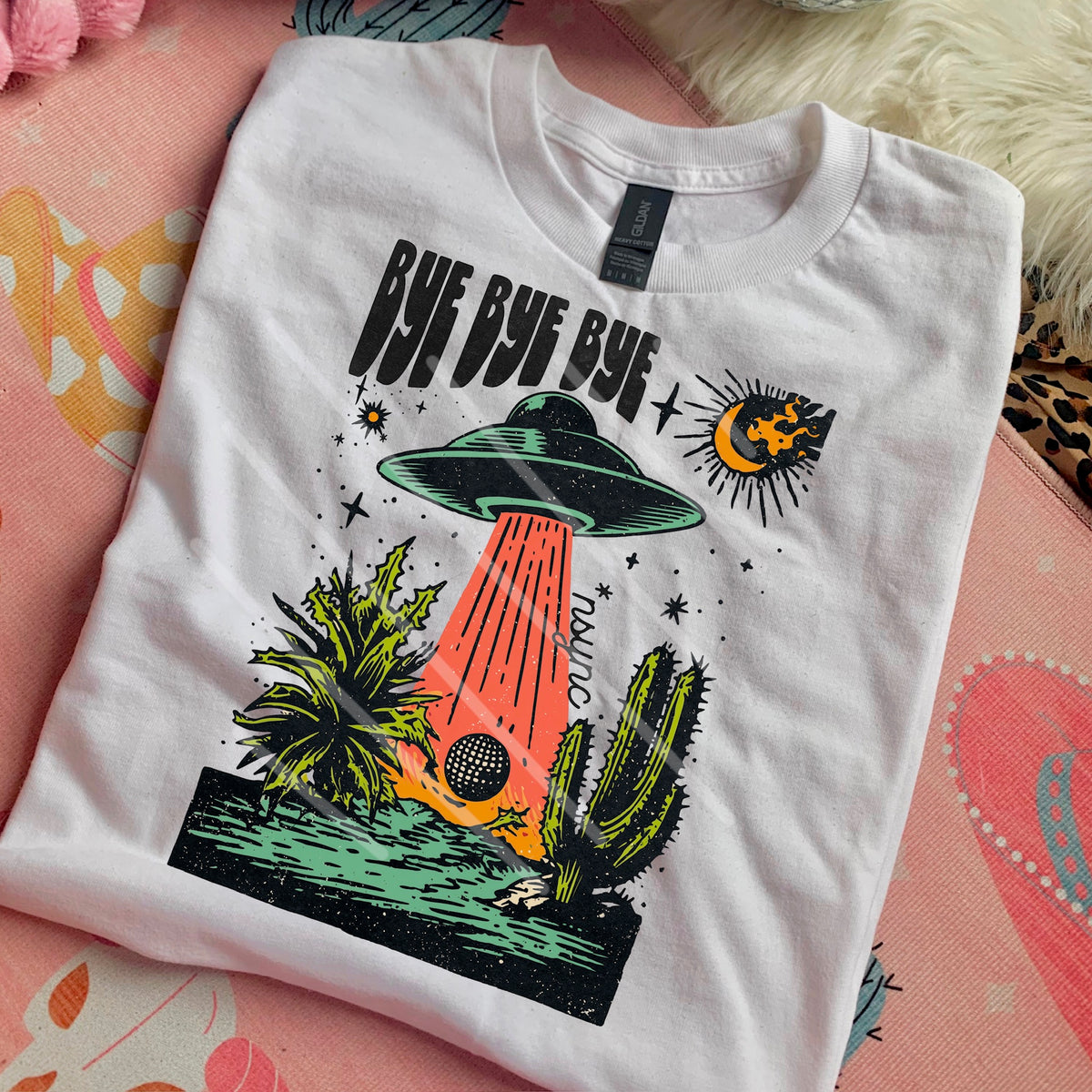 Bye Bye Spaceship (saved) 110500 DTF transfer