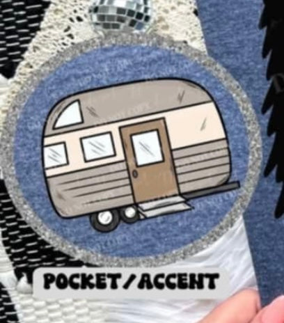 Camper pocket (Linda) 99739 DTF transfer