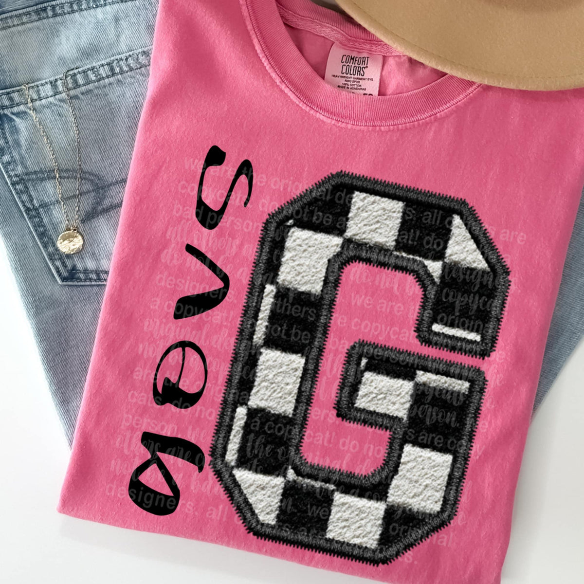 Govs Checkered Mascots (TTD) 109014 DTF transfer