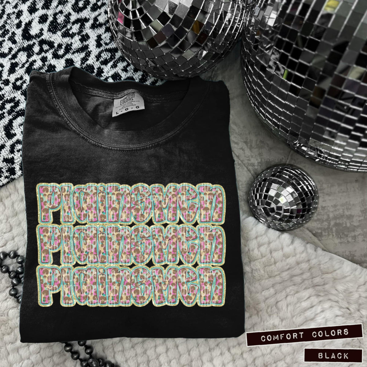 Plainsmen Leopard Stacked (Caplinger) 98460 DTF transfer