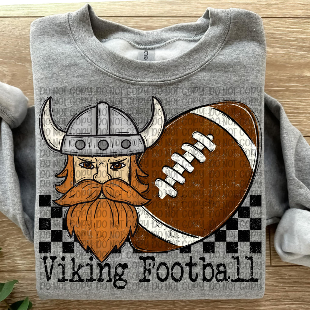 Viking Football Checker VP DTF transfer