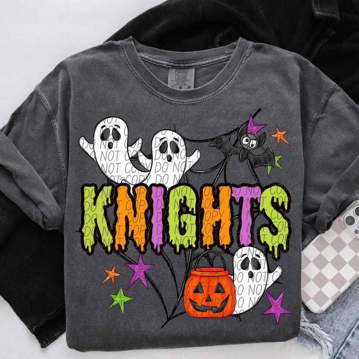 Knights Halloween (City) DTF transfer