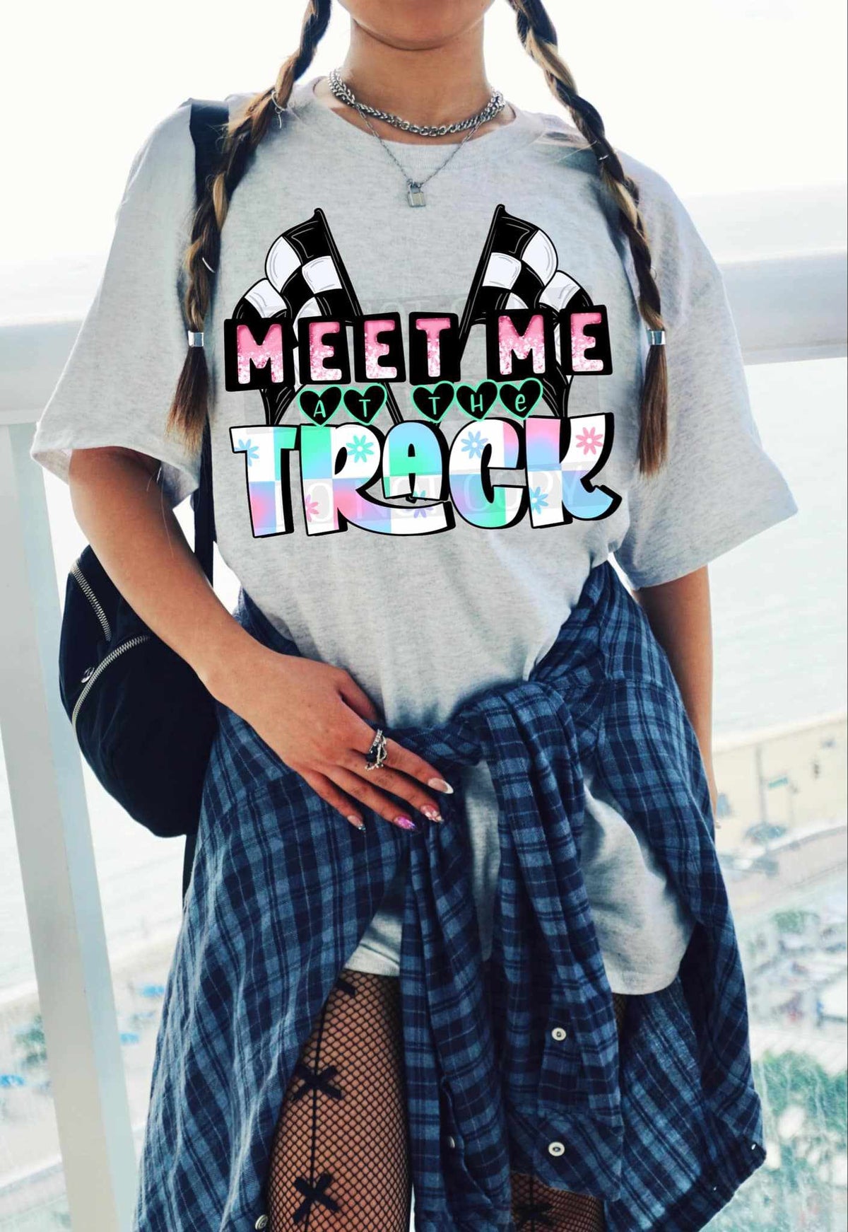 Meet me at the track 84260 DTF transfer