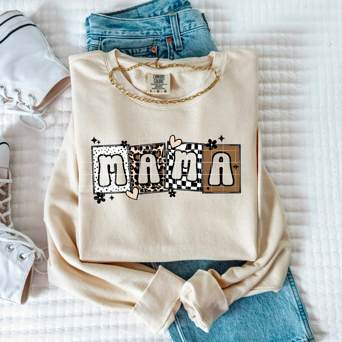 Mama Blocks CSC DTF Transfer