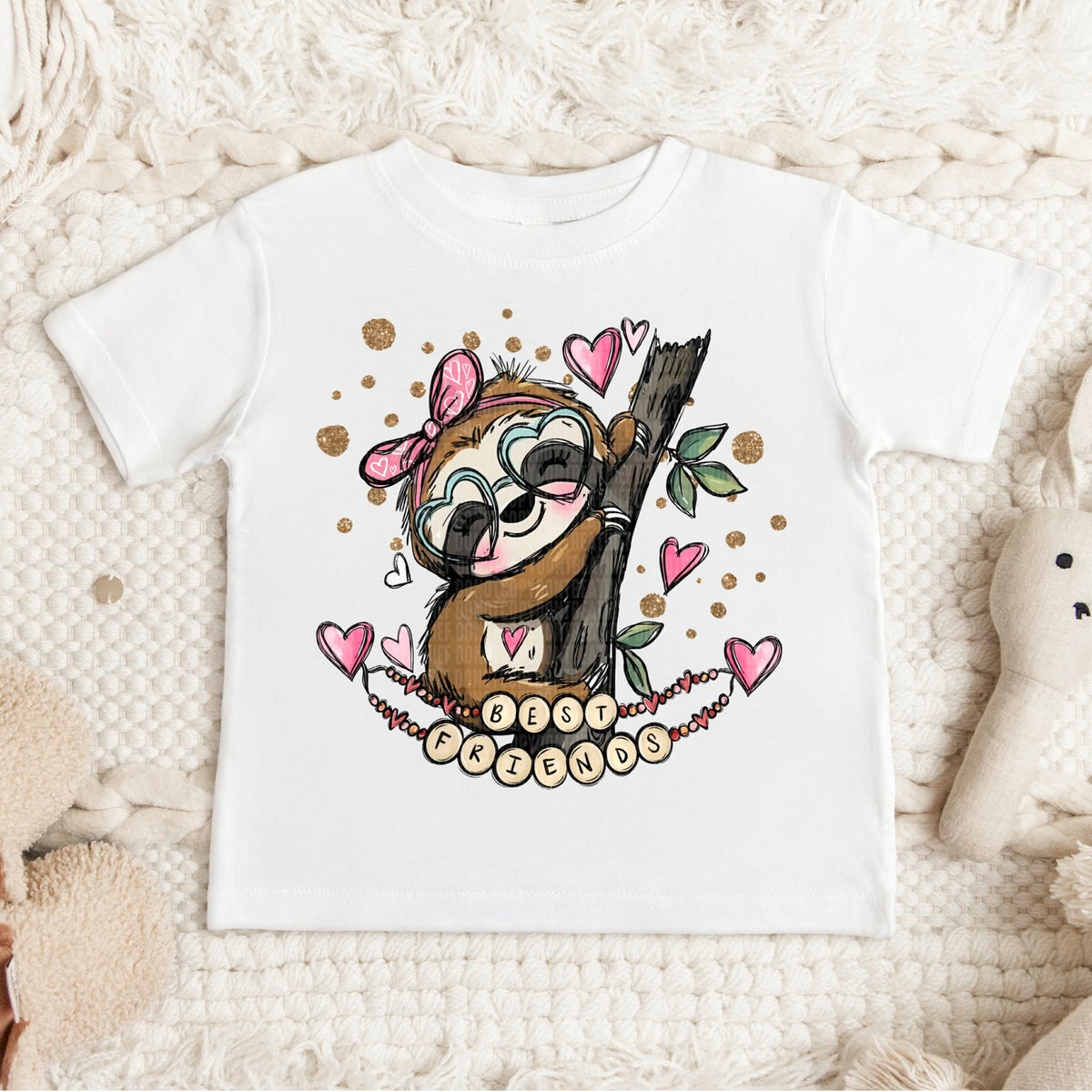 Best friends sloth (SDD) DTF transfer