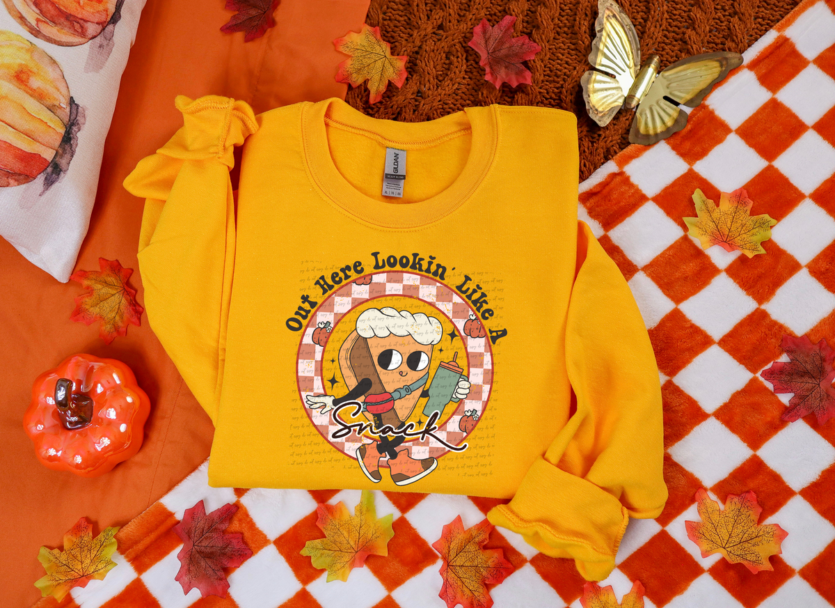 Out here looking like a snack (pie) 49736 DTF transfer